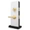 Premier Lock Entry Door Lever Combo Lock Set with Deadbolt Set of 2, Keyed Alike, Solid Brass, 2PK LED02-2 - alternate 3